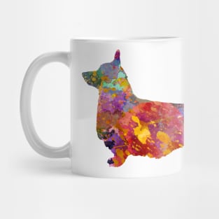 Pembroke Welsh Corgi  in watercolor Mug